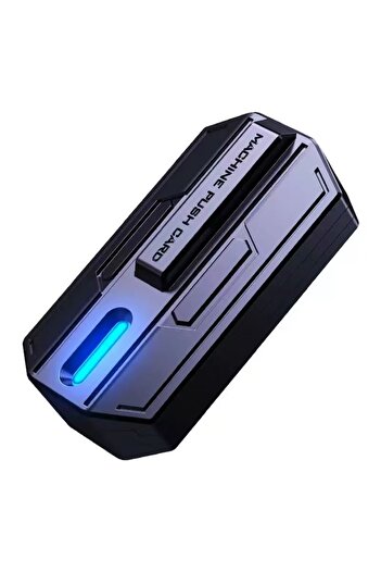 Choice Grey-bLue glow Magnetic Push Slider 3-Stage Strong Strength Metal EDC Hand Spinner Fidget Toys Autis