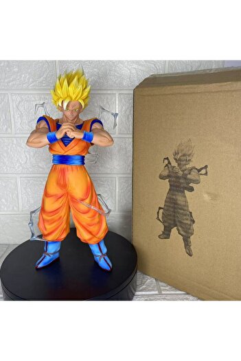BANDAI Yellow Dragon Ball Magic Action Super 2 Wukong -29CM Saiyan Super 2 Anime Model Handheld Case Decora