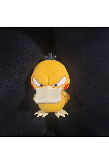 BANDAI pack by bag 1 Psyduck Duck Angry Version Cute Action Figure Toys 8 cm Ornamental Decoration