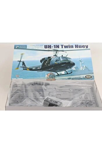 Choice Kitty Hawk KH80158 1/48 Scale UH-1N Twin Huey Assembly Plastics Model Kit W/ Resin Pilot Assembly...