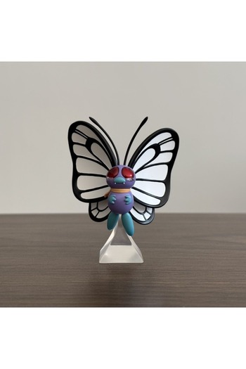 Choice1 A no box 6.5cm/2.56in Pokemon Figure Butterfree Action Figures Pvc Collection Model Toys Gifts