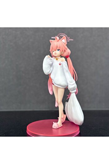 BANDAI 20cm Takanashi Hoshino 20cm Blue Archive Takanashi Hoshino Pajama Ver. Anime Figure Statue - PVC Col
