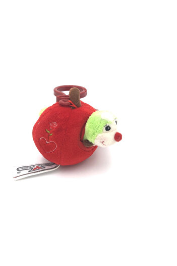 OEM Plush toy Apple keychain 10 cm