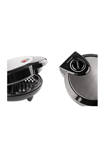 ROHNSON Waffle maker 1200W, 5 waffles, non-stick plates, thermostat R268
