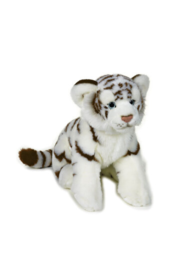 OEM Medium white tiger plush toy 32 cm