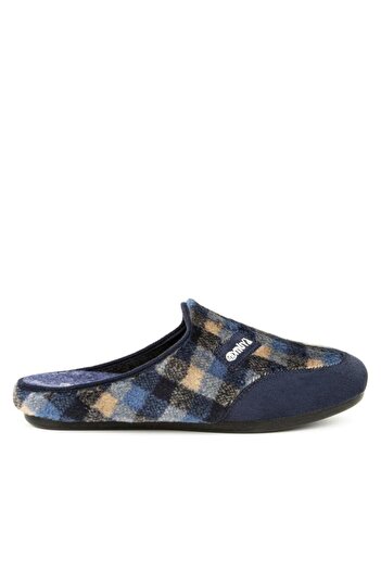 Muya Tauri 31801-030 Men's Winter House Slippers Navy Blue 40-45