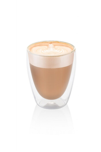 ETA Set of 2 cappuccino glasses 4181 93010, 240 ml, double-walled borosilicate glass