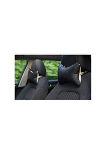zola Set of 2 car seat cushions, Zola®, comfortable, black, 24.5x16x7