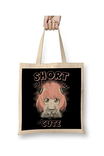 Toyaso Anya Short but Cute Spy X Family Tote Bag Long Handle Shopping Bag Beach Bag