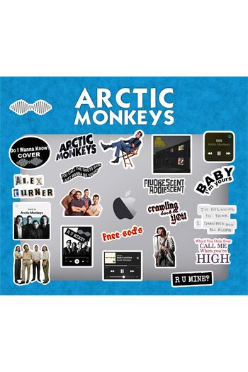 Hediyeni Al Arctic Monkeys Sticker Set |   Laptop Agenda Notebook Tablet Phone Notebook Sticker Bullet Journal