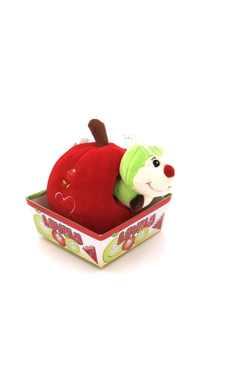 OEM Plush toy Lovely apple 15 cm