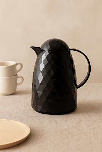 Hangora 1 Liter Acrylic Black Tea Thermos Keeps Hot for 12 Hours and Cold for 24 Hours