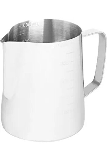 ECG Milk Jug Lucido milk frother, 600ml, stainless steel