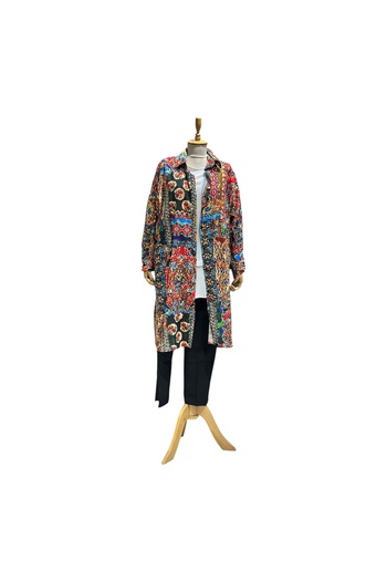 BUTİK SEPETİN Patterned Long Shirt