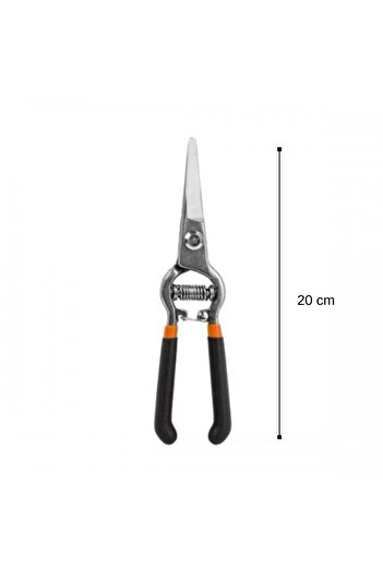 Wokin Pruning Scissors, 20 cm, 51 mm Blade, Non-Slip Comfortable Handle, Safety Lock