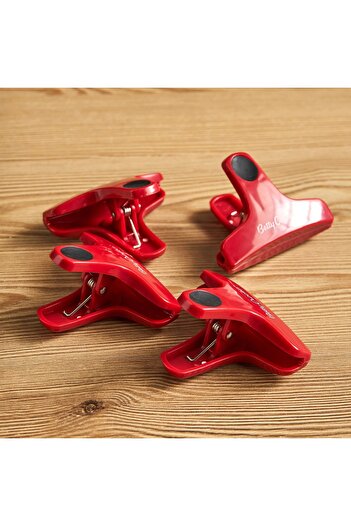 Generic Betty Crocker Kitchen Clip with Magnet - Set of 4