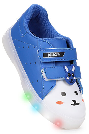 Kiko Kids Bart Velcro Lighted Boys' Sports Shoes