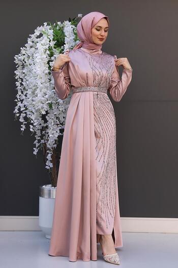 GİYZAMİLA Πούδρα βραδινού φορέματος Clover Cape