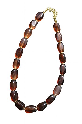 New Obsessions Amorphous Large Beaded Necklace