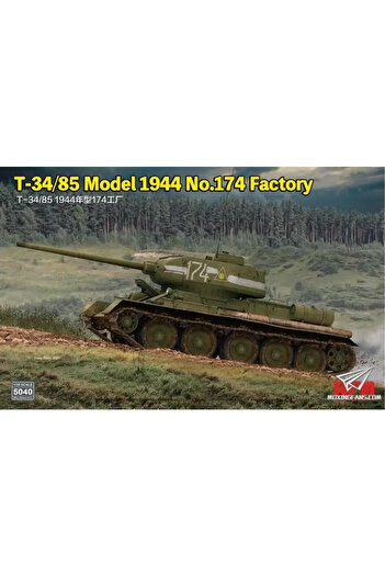 Choice Ryefield-Model RM5040 1/35 T-34/85 Model 1944 No.174 Factory Assembly plastics model kit Birthday...