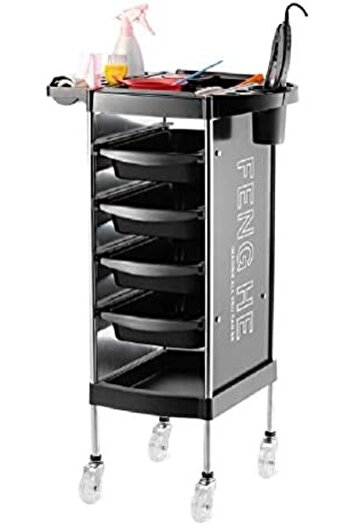 Generic Multipurpose 6 Tiers Multi-function Salon Hairdressing Trolley