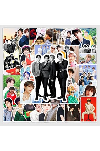 Hediyeni Al Bts Music Group Series 1 Sticker Set |   Laptop Agenda Notebook Tablet Phone Notebook Sticker Bullet
