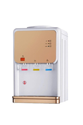 Elite Water dispenser WDC-2525W, Compressor R600a, 50-550W, 10-85C, 3 settings, Beige/white