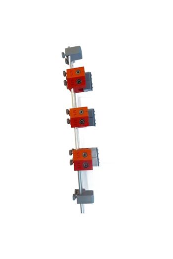 OEM Furniture template sliding rail for drilling euroscrews and wooden dowels 8mm