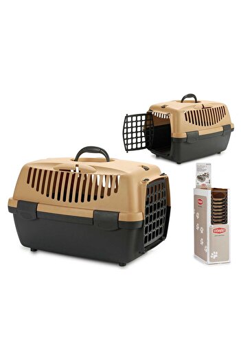 LUNA HOME Cusca transport pentru pisici sau caini mici STEFANPLAST, bej