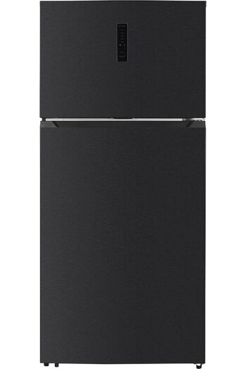 Edison No-Frost Refrigerator, 2 Doors, 22.42 ft³, 635 Liters, Top Freezer, EDFC-830 - Black