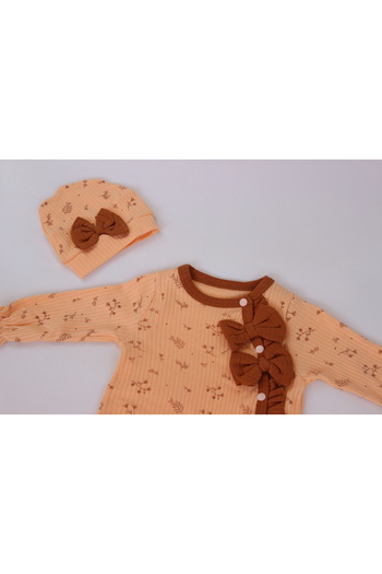genybaby Baby Girl Bandana Gift Seasonal Jumpsuit 2-Piece Combination