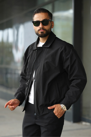 BYzıt Oversize Men's Sports Jacket Unisex Coat