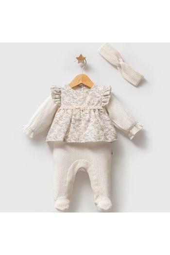 Tolzan Tongs Baby Little Honey Jumpsuit 5630 Ecru