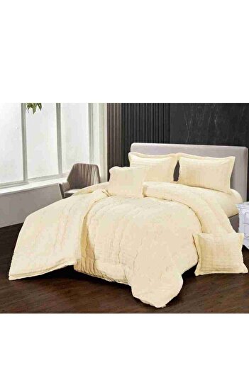 SNOOZYL Shi Duo Duo Winter Double Bedding Set Printed with Soft Velvet and Luxurious Fur