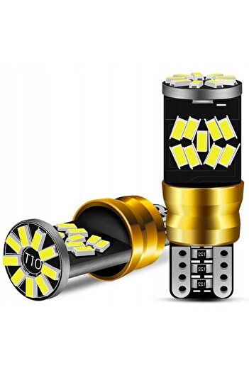 zola Bec led Canbus, Zola, W5W T10, 27 LED-uri, 12/24 V, 6000 K, flux luminos 360°