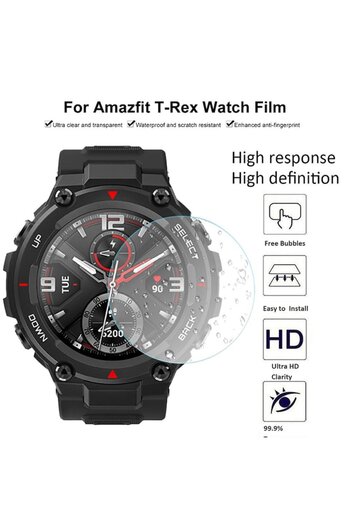digital-play Set 2 Protective Hydrogel Films Compatible with Amazfit T-REX