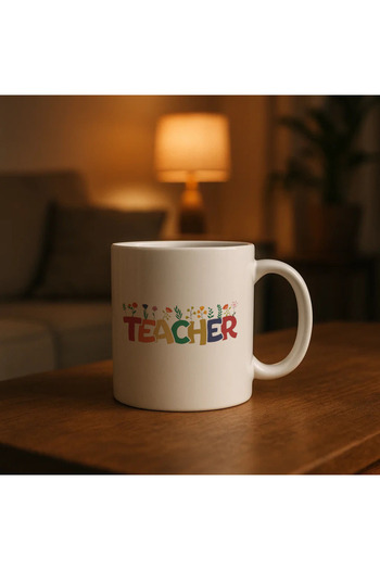 Borambalaj Teacher Printed Teacher's Day Gift Mug