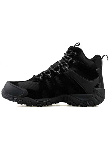 GAMELU 23 KM Fight Men's Black Genuine Leather Outdoor Trekking Orthopedics Waterproof Waterproof Sneakers