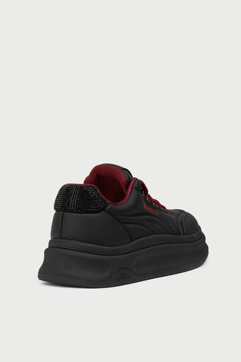 Deery Women's Black Sneaker Shoes