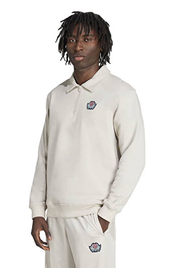 adidas Men's Casual Sweatshirt Graphic Half Z Jx8172