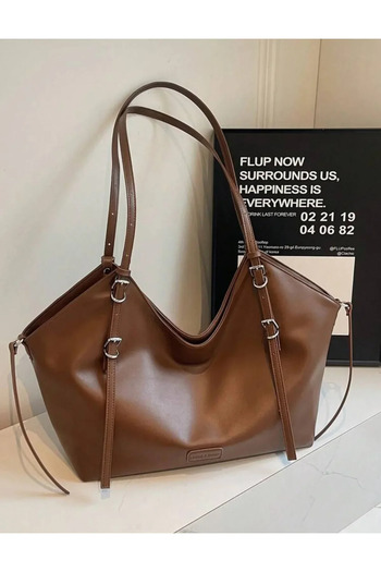 Nevnihal Soft Leather Casual Large Women's Bag with Zipper and Lining