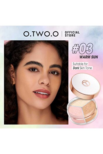 O.TWO.O Cosmetics O2O Loose Setting Powder - No. 03