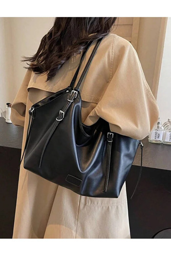 Nevnihal Soft Leather Casual Large Women's Bag with Zipper and Lining