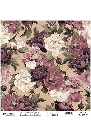 Cadence Universal Rice Decoupage Paper - Uc-059