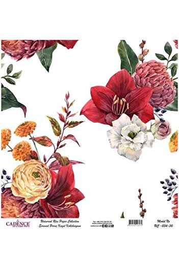 Cadence Universal Rice Decoupage Paper - Uc-034