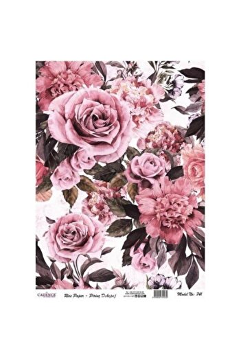 Cadence Brass Decoupage Paper Model - 741