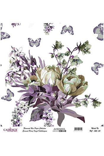 Cadence Universal Rice Decoupage Paper - Uc-025