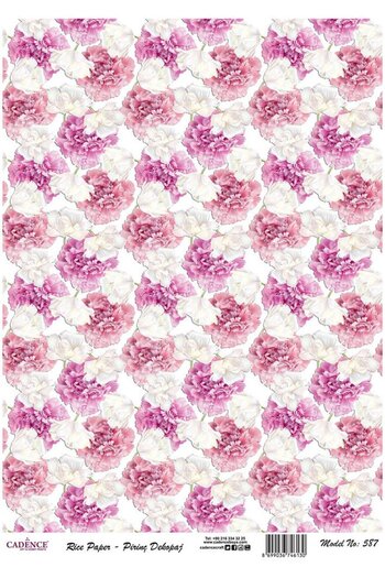 Cadence Brass Decoupage Paper - Model 587
