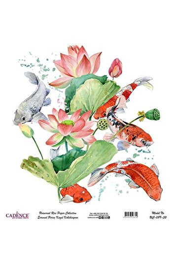 Cadence Universal Rice Decoupage Paper - Uc-089