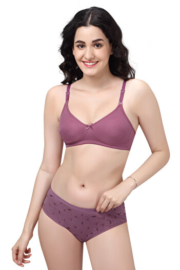 RAJNI Women's T-Shirt Bra PolyCotton Soft Remvable Padding Seamless Medium Coverage WireFree